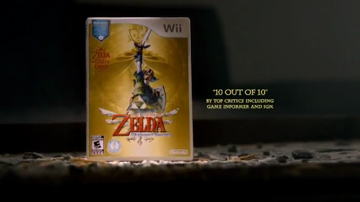 The Legend of Zelda: Skyward Sword - Falling Sword Commercial 2 