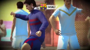 FIFA Street - FC Barcelona vs Real Madrid Gameplay - PS3 Xbox360 