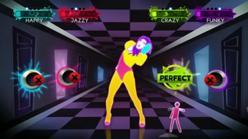 Just Dance 3 - Baby don't Stop Now Wii Footage